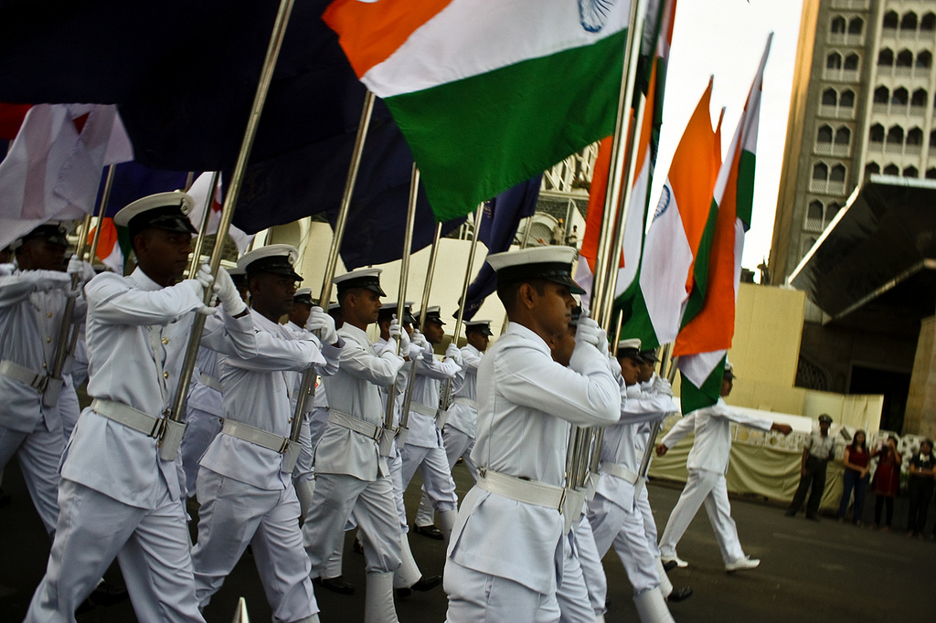 Navy Week celebration at the gateway of India
