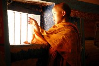 A young monk, Myanmar