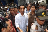 Jokowi, amongst the people