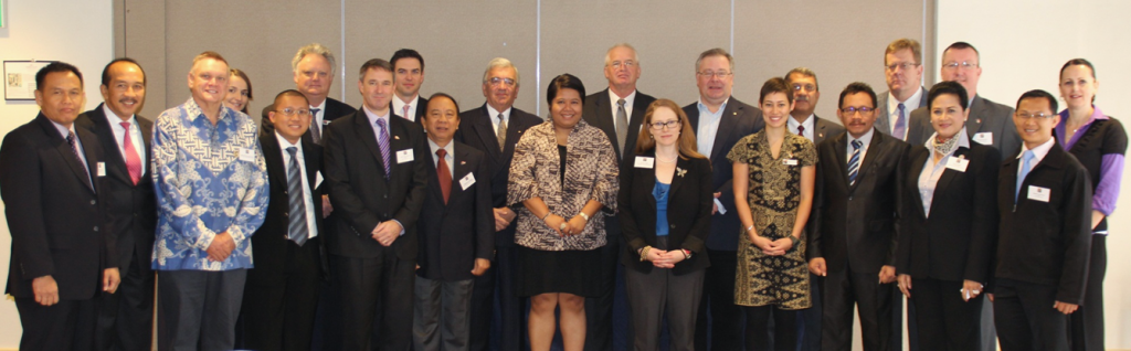 Group shot of the ASPI-Defence 1.5 track dialogue with Indonesia (photo credit: Luke Wilson, ASPI)