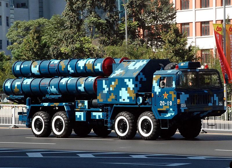 The HQ-9, which China will sell to Turkey, in 2009.