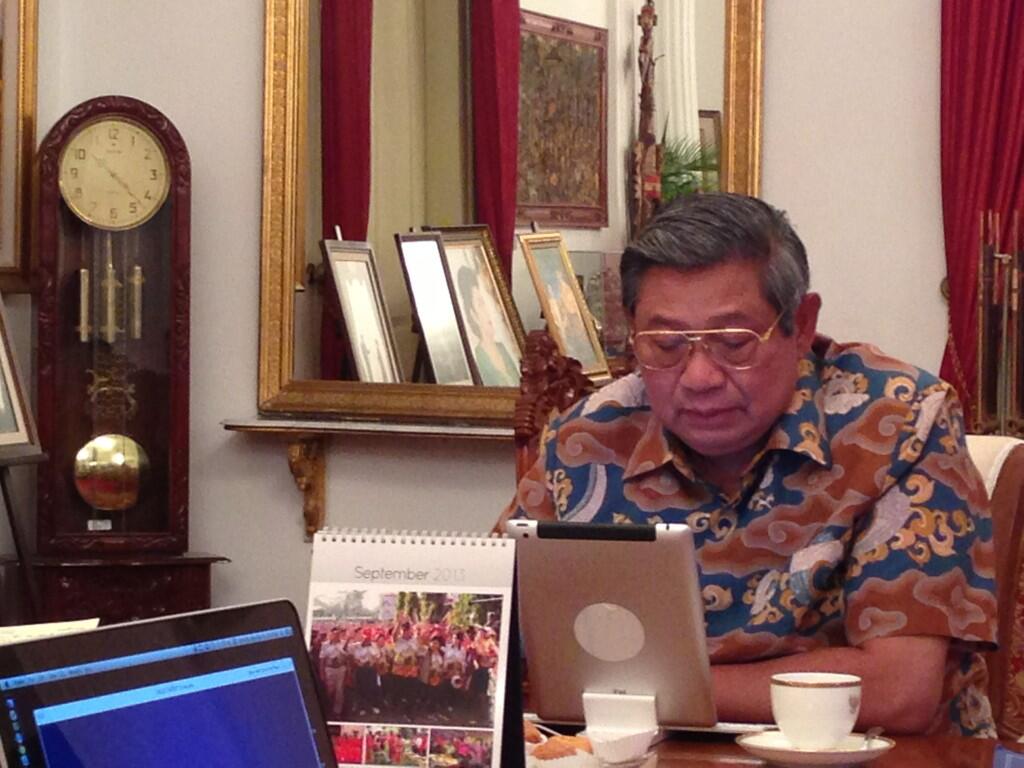 Indonesian President Susilo Bambang Yudhoyono