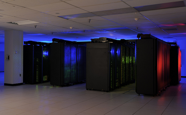 NASA's “Discover” supercomputer at the Center for Climate Simulation.