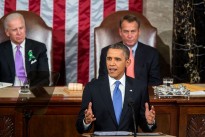 President Barack Obama delivers the State of the Union address on 12 Feb 2013. Earlier that day he had signed Executive Order 13636, aimed at improving critical infrastructure cybersecurity.