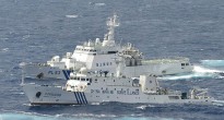 The China Marine Surveillance cutter "Haijian 66" and the Japan Coast Guard cutter "Kiso" confront each other near the Senkaku/Diaoyu Islands. Will trade and investment connections and the economic imperatives of both governments prevent conflict?
