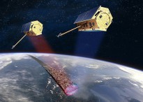 TerraSAR-X and TanDEM-X, commercial German synthetic aperture radar (SAR) Earth observation satellites which were launched in 2007 and 2010 respectively.
