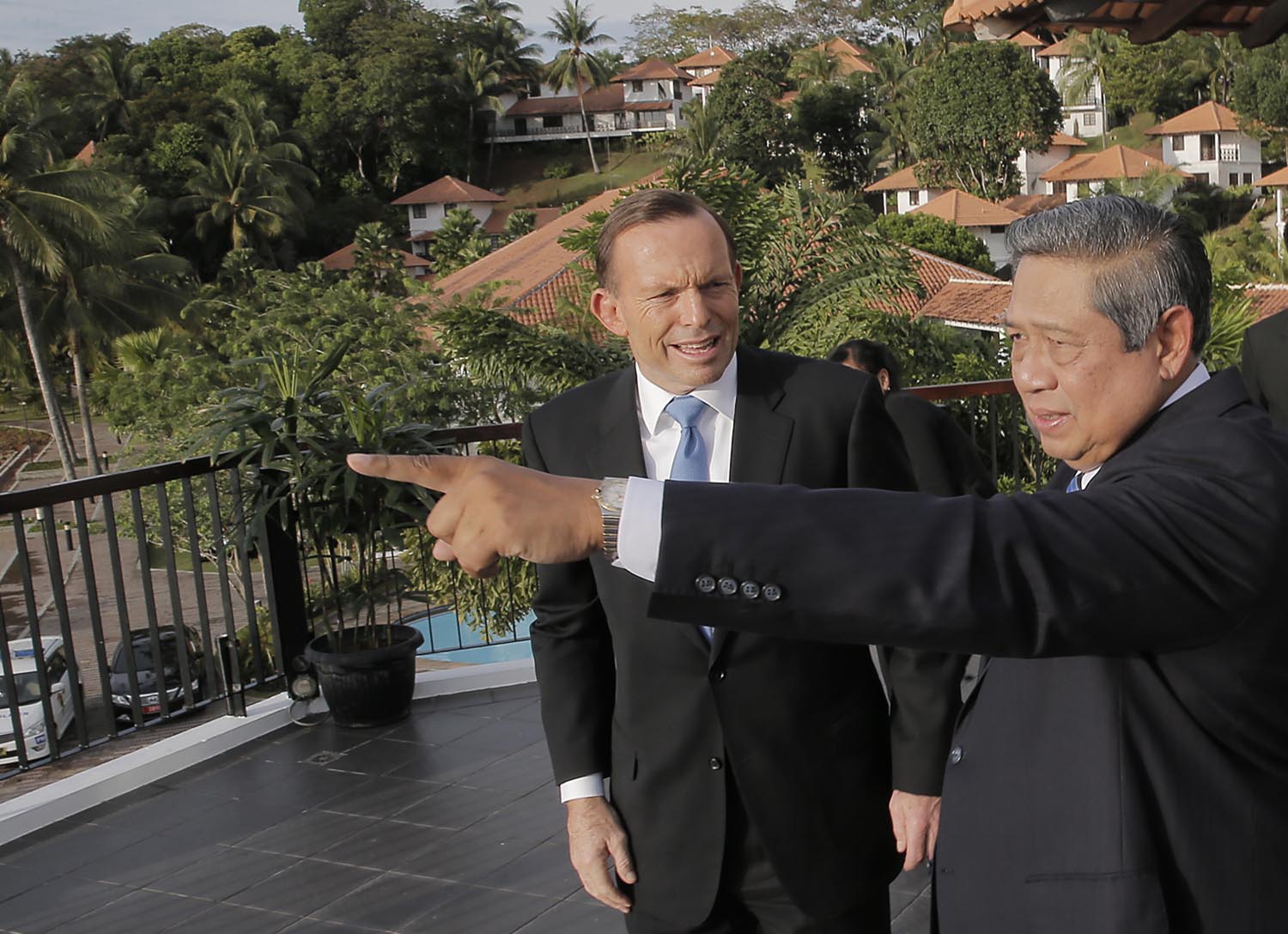 President SBY and PM Tony Abbott met this week in Batam, Riau Islands.