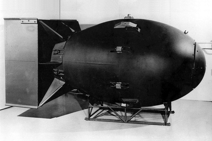 "Fat Man" was the codename for the type of atomic bomb that was detonated over Nagasaki, Japan, by the United States on 9 August 1945. 