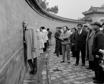 Prime Minister Gough Whitlam at the Echo/Whispering Wall at the Temple of Heaven in Beijing, China, during his visit in October/November 1973. Prime Minister Whitlam's decision to open diplomatic relations with China defined a 40-year path to stability and prosperity.