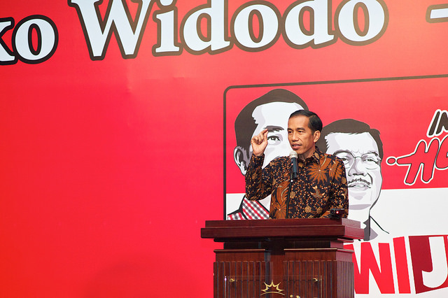 Indonesian president elect, Joko Widodo.