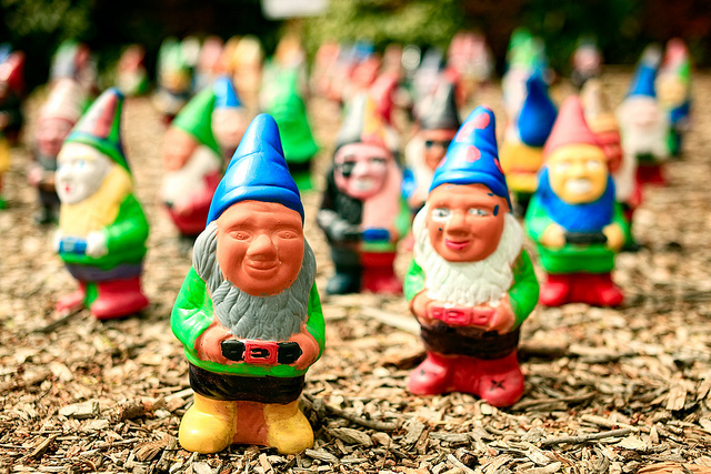 The gnomes of Floriade.