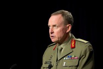The Chief of Army, Lieutenant General David Morrison, AO, addresses the media on Thursday, 13 June 2013 in relation to civilian police and Defence investigations into allegations of unacceptable behaviour by Army members.