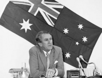 Prime Minister Malcolm Fraser at Immigration Conference in 1981
