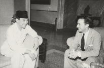 President Sukarno receiving Tom Critchley, Australia's representative on the UN Good Offices Committee at Yogyakarta, 7 December 1948
