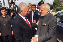 Narendra Modi and Najib Razak