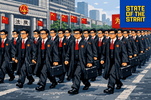 An army of lawyers is advancing. Taiwan is the target